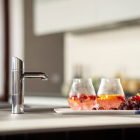 Zip HydroTap chrome sparkling drinks 2 glasses